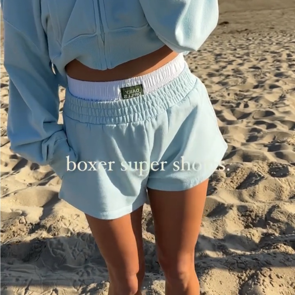 Daily Drills lake day double waist band super shorts